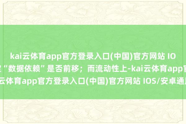 kai云体育app官方登录入口(中国)官方网站 IOS/安卓通用版/手机版决定“数据依赖”是否前移；而流动性上-kai云体育app官方登录入口(中国)官方网站 IOS/安卓通用版/手机版